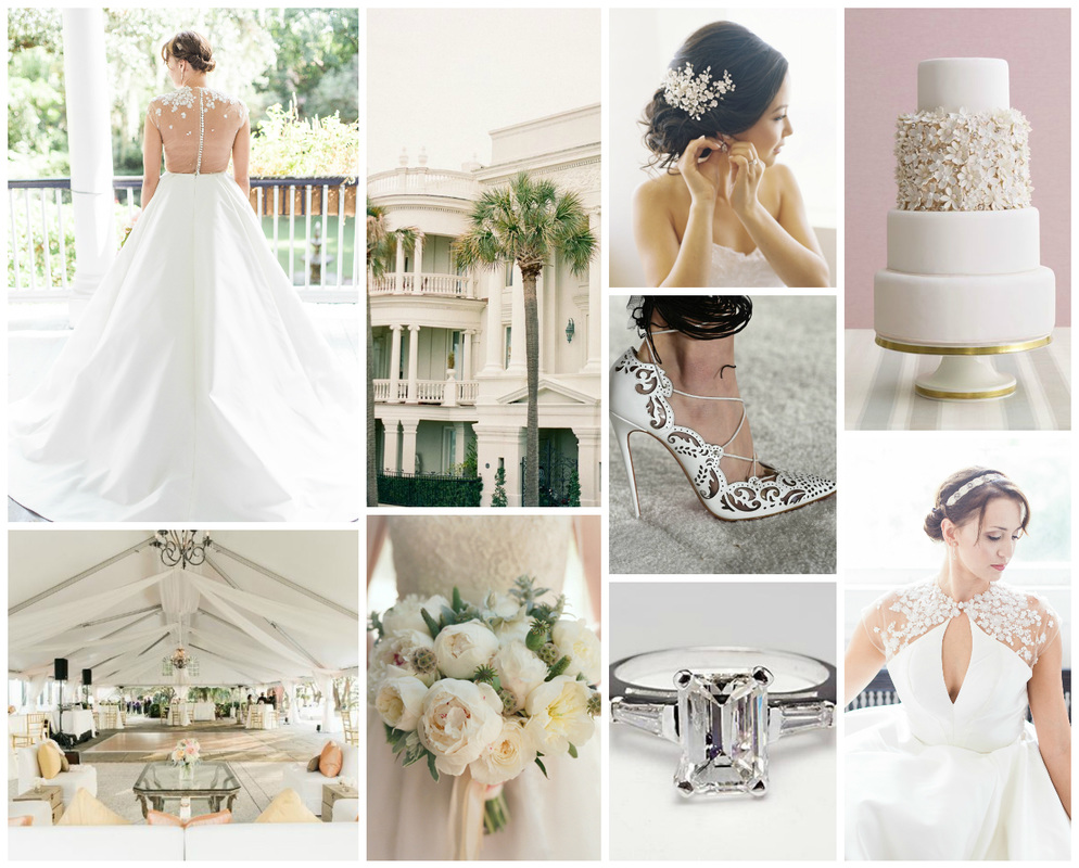 Spring bridal inspiration for a Southern wedding in Charleston SC