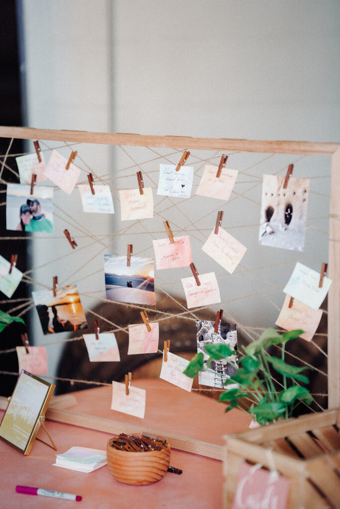 Suggestions from wedding guests on future adventures for the newlyweds to take