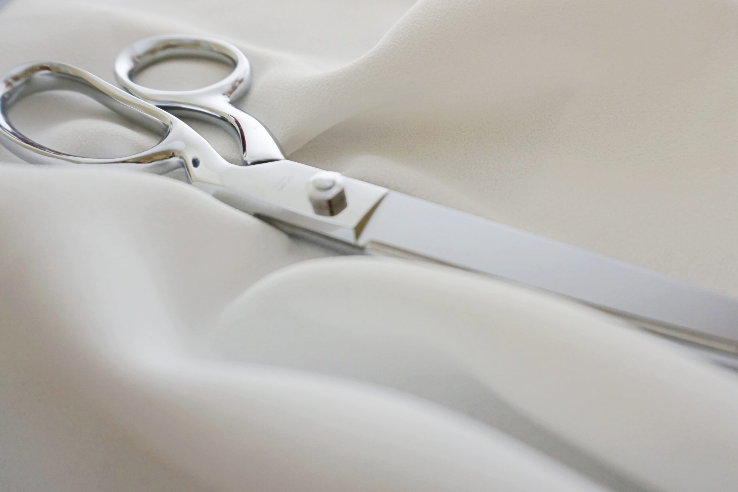 Crepe wedding dress fabric options