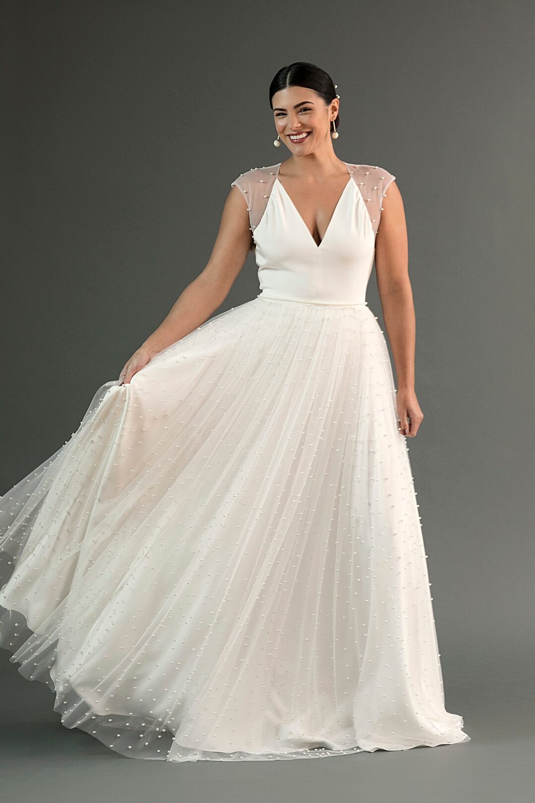 Sleeping Beauties Edith Élan Bridal Archives - Chika pearl wedding dress